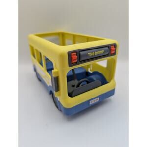 Bluey 2018 Chunky Chimp Yellow School Adventure Bus Children's Toy